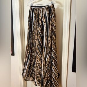 Flint & Moss New York Animal Print Maxi Skirt- 16 / Xl
